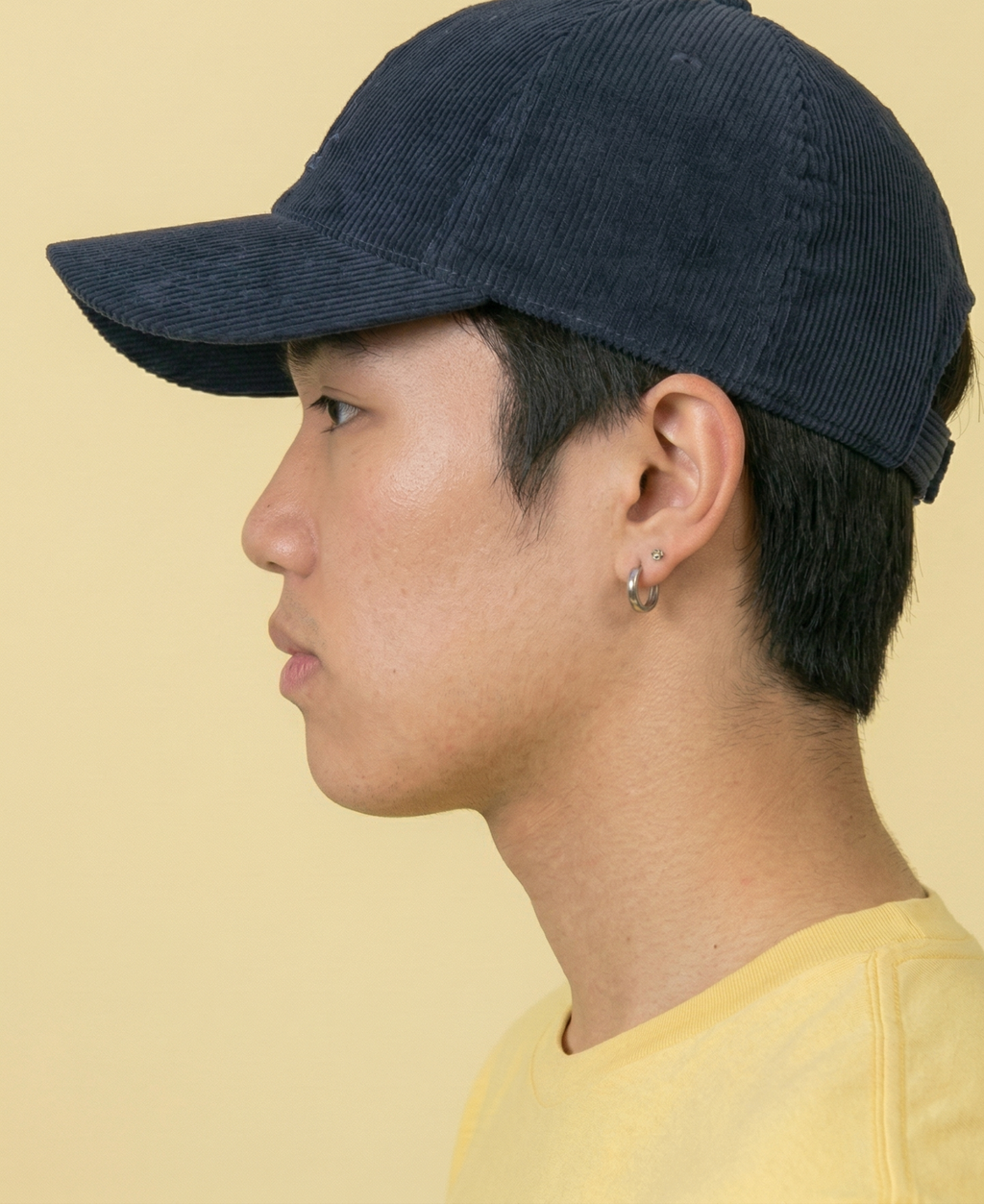 PLAIN YELLOW REGULAR COTTEN TEE