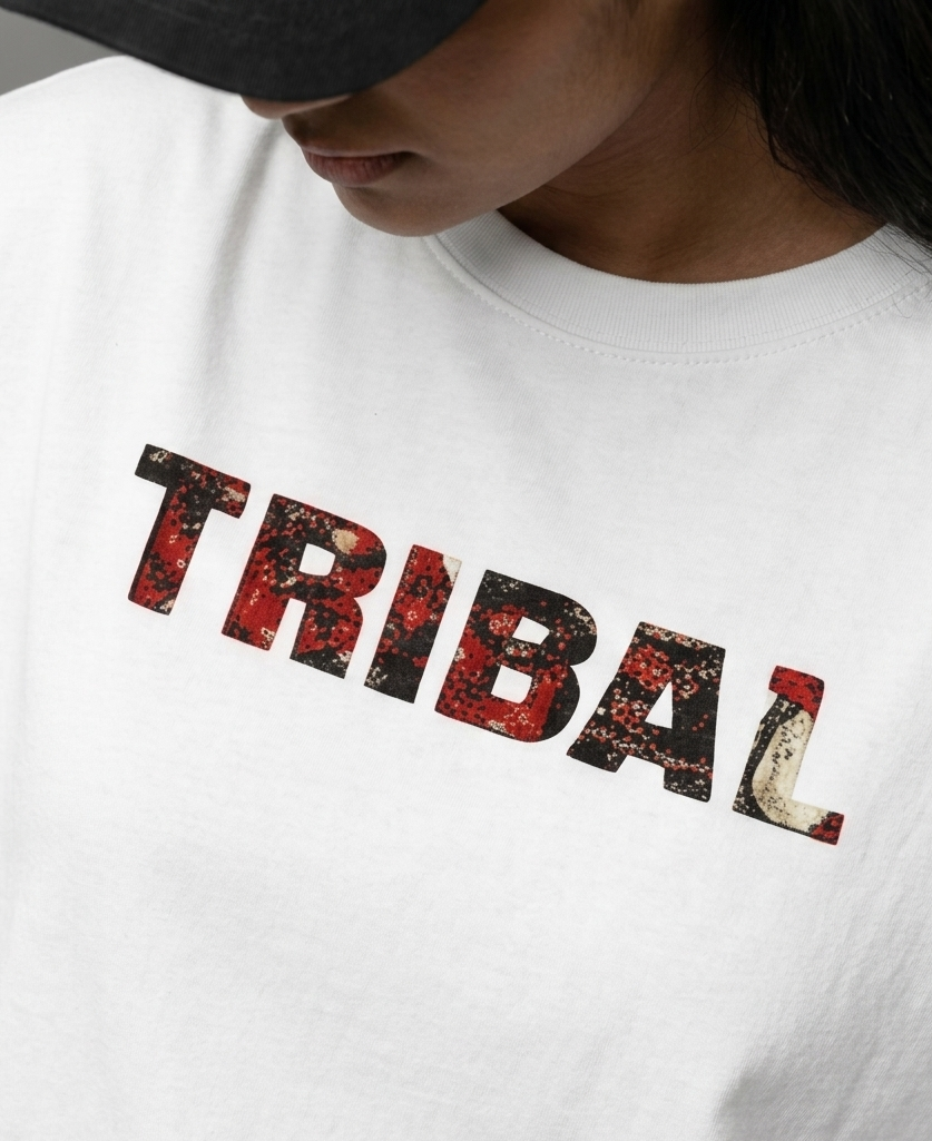 WHITE PHARAN OVERSIZED TEE