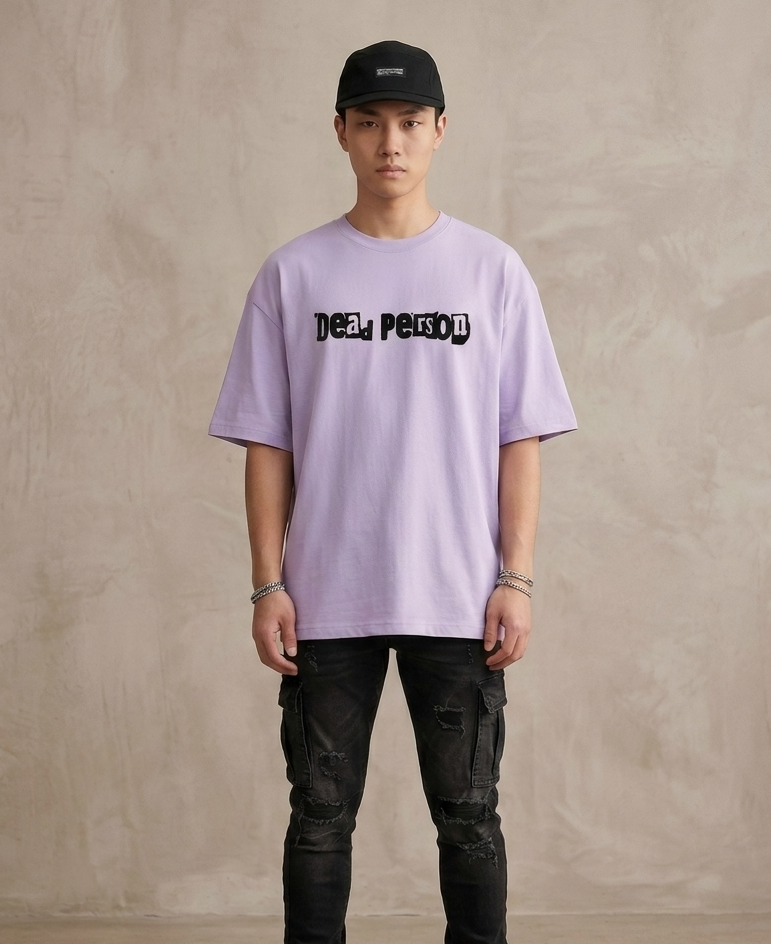 LAVANDER DEAD PERSON TEE